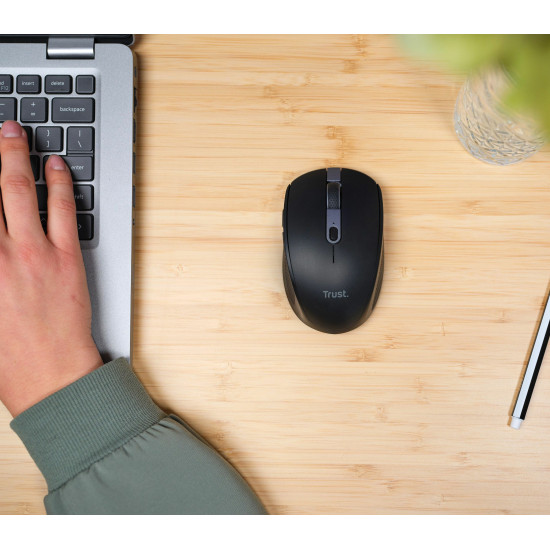 Trust Ozaa mouse Office Right-hand RF Wireless + Bluetooth Optical 3200 DPI Trust Ozaa mouse Office Right-hand RF Wireless + Bluetooth Optical 3200 DPI