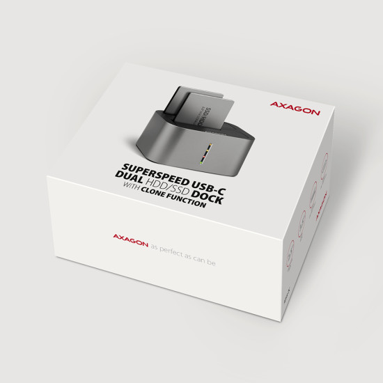 Axagon ADSA-DC SuperSpeed USB DUAL 2.5"/3.5" HDD/SSD DUAL dock