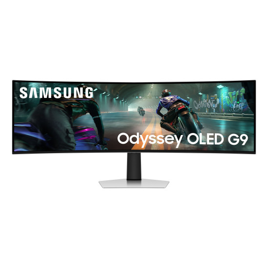 Samsung S49DG910SU computer monitor 124.5 cm (49") 5120 x 1440 pixels Dual QHD OLED Silver Samsung S49DG910SU computer monitor 124.5 cm (49") 5120 x 1440 pixels Dual QHD OLED Silver