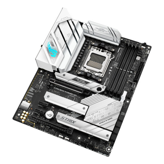 Mainboard|ASUS|AMD B650|SAM5|ATX|Memory DDR5|Memory slots 4|2xPCI-Express 4.0 1x|1xPCI-Express 4.0 16x|3xM.2|1xHDMI|1xDisplayPort|4xUSB 2.0|3xUSB 3.2|2xUSB-C|1xRJ45|5xAudio port|ROGSTRIXB650-AGAMWIFI Mainboard|ASUS|AMD B650|SAM5|ATX|Memory DDR5|Memory slots 4|2xPCI-Express 4.0 1x|1xPCI-Express 4.0 16x|3xM.2|1xHDMI|1xDisplayPort|4xUSB 2.0|3xUSB 3.2|2xUSB-C|1xRJ45|5xAudio port|ROGSTRIXB650-AGAMWIFI