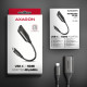 Axagon RVC-HI2M video cable adapter 0.25 m USB Type-C HDMI Black Axagon RVC-HI2M video cable adapter 0.25 m USB Type-C HDMI Black