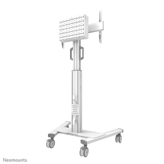 NEOMOUNTS BY NEWSTAR SELECT MOBILE DISPLAY FLOOR STAND (32-75") 10 CM. WHEELS WHITE NEOMOUNTS BY NEWSTAR SELECT MOBILE DISPLAY FLOOR STAND (32-75") 10 CM. WHEELS WHITE