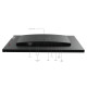Lenovo ThinkVision P24q-30 LED display 60.5 cm (23.8") 2560 x 1440 pixels Quad HD Black Lenovo ThinkVision P24q-30 LED display 60.5 cm (23.8") 2560 x 1440 pixels Quad HD Black