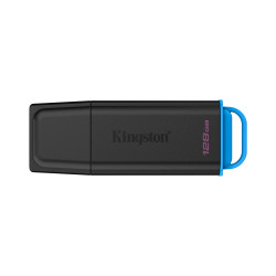 128GB Portable USB 3.2 Gen 1 DataTraveler Exodia Black/Blue