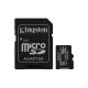 Kingston Technology Canvas Select 128GB micSDXC Plus 100R A1 C10 Card + ADP Kingston Technology Canvas Select 128GB micSDXC Plus 100R A1 C10 Card + ADP