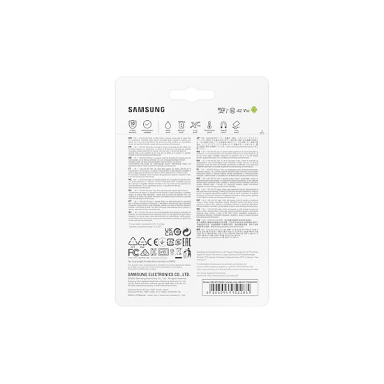 MEMORY MICRO SDXC 256GB/W/READER MB-MY256SB/WW SAMSUNG MEMORY MICRO SDXC 256GB/W/READER MB-MY256SB/WW SAMSUNG