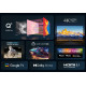TCL C65 Serie C6 Smart TV QLED 4K 43" 43C655, Dolby Vision, Dolby Atmos, Google TV TCL C65 Serie C6 Smart TV QLED 4K 43" 43C655, Dolby Vision, Dolby Atmos, Google TV