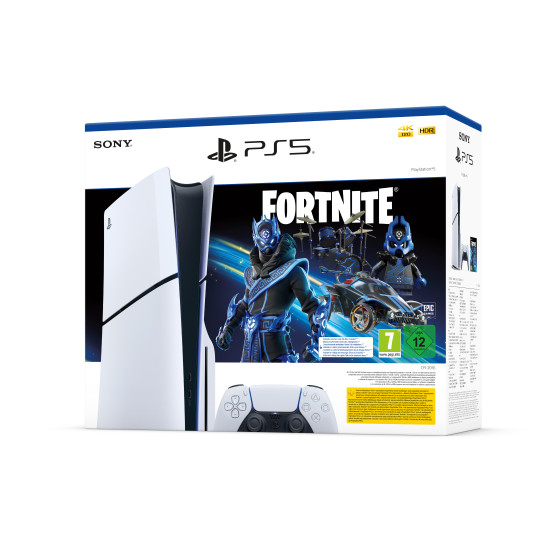 Sony Playstation 5 Slim Fortnite 1 TB Wi-Fi Black, White Sony Playstation 5 Slim Fortnite 1 TB Wi-Fi Black, White