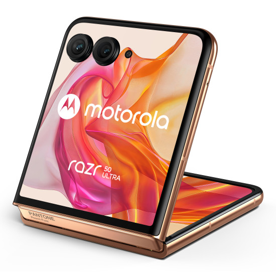 Motorola razr 50 ultra 17.5 cm (6.9") Dual SIM Android 14 5G USB Type-C 12 GB 512 GB 4000 mAh Peach Motorola razr 50 ultra 17.5 cm (6.9") Dual SIM Android 14 5G USB Type-C 12 GB 512 GB 4000 mAh Peach