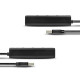 HUE-S2BL 4x USB 3.0 CHARGING hub w. 1.2m cable, power micro USB
