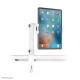 Neomounts DS15-545WH1 Tablet holder desk clamp 4.7-12.9" - universal - full motion Neomounts DS15-545WH1 Tablet holder desk clamp 4.7-12.9" - universal - full motion