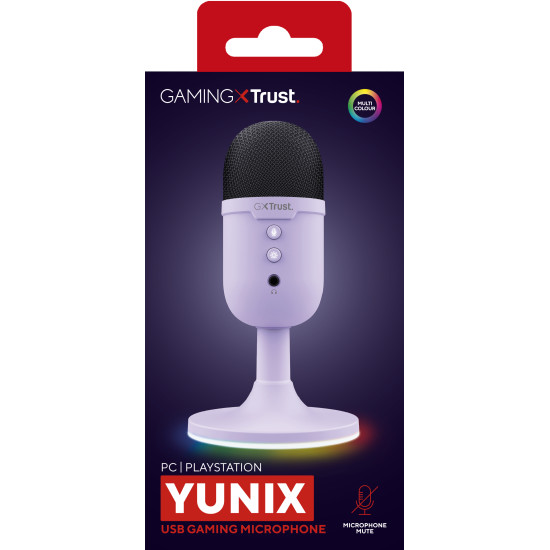 Trust GXT 234P Yunix Purple Table microphone Trust GXT 234P Yunix Purple Table microphone