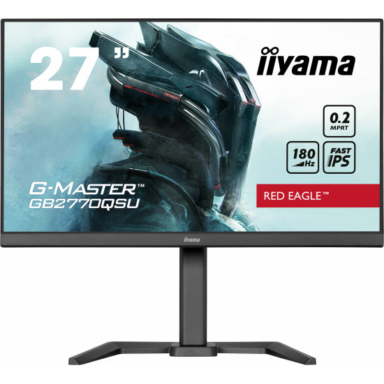 iiyama G-MASTER GB2770QSU-B6 computer monitor 68.6 cm (27") 2560 x 1440 pixels 2K Ultra HD LCD Black iiyama G-MASTER GB2770QSU-B6 computer monitor 68.6 cm (27") 2560 x 1440 pixels 2K Ultra HD LCD Black