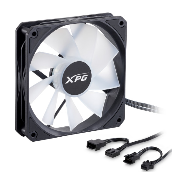 CASE FAN 120MM ARGB/VENTOR120ARGBPWM-BKCWW ADATA CASE FAN 120MM ARGB/VENTOR120ARGBPWM-BKCWW ADATA