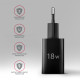 Axagon ACU-QC18 kroviklis jungiama tinkl QC 18W, 1x port USB-A, QC3.0/AFC/FCP/SMART Juoda Mobile phone, Power bank, Smartphone, Smartwatch, Tablet, Universal Black AC Fast charging Indoor Axagon ACU-QC18 kroviklis jungiama tinkl QC 18W, 1x port USB-A, QC3.0/AFC/FCP/SMART Juoda Mobile phone, Power bank, Smartphone, Smartwatch, Tablet, Universal Black AC Fast charging Indoor