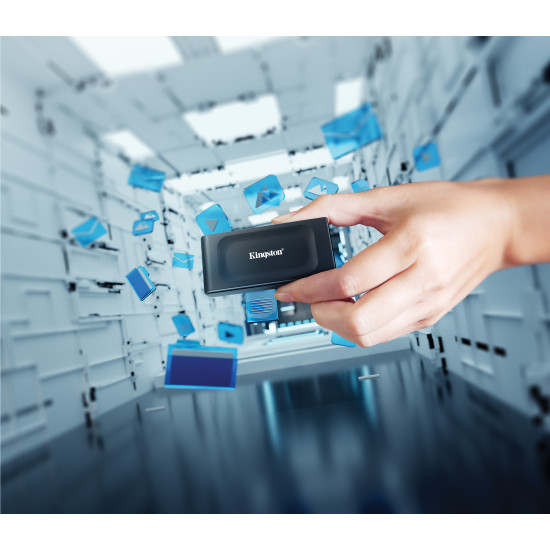 Kingston Technology 1TB XS1000 External USB 3.2 Gen 2 Portable Solid State Drive Kingston Technology 1TB XS1000 External USB 3.2 Gen 2 Portable Solid State Drive