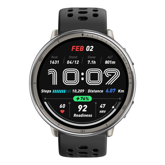 Amazfit Active 2 3.35 cm (1.32") AMOLED Digital 466 x 466 pixels Touchscreen Silver GPS (satellite) Amazfit Active 2 3.35 cm (1.32") AMOLED Digital 466 x 466 pixels Touchscreen Silver GPS (satellite)