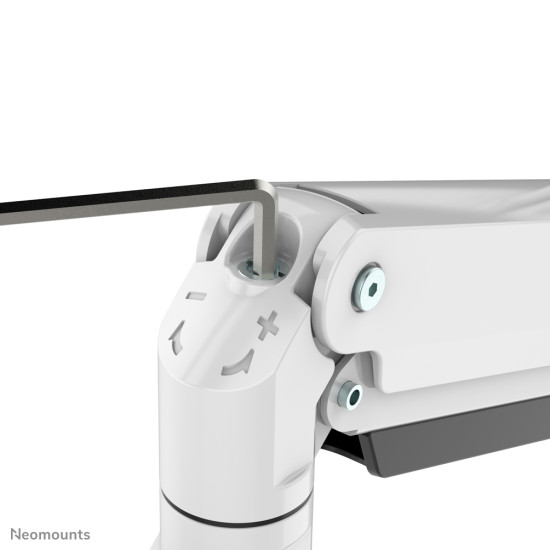 NEOMOUNTS FLAT SCREEN DESK MOUNT (10-27") DESK CLAMP/GROMMET NEOMOUNTS FLAT SCREEN DESK MOUNT (10-27") DESK CLAMP/GROMMET