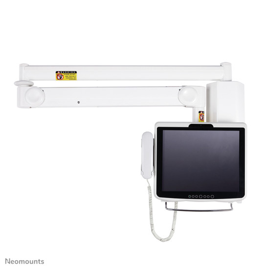 Neomounts FPMA-HAW100 Medical monitor arm wall 10-24" - h 0-170 cm - gas spring Neomounts FPMA-HAW100 Medical monitor arm wall 10-24" - h 0-170 cm - gas spring