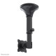 NEWSTAR FLAT SCREEN CEILING MOUNT (HEIGHT: 37-47 CM) 10-30" BLACK NEWSTAR FLAT SCREEN CEILING MOUNT (HEIGHT: 37-47 CM) 10-30" BLACK