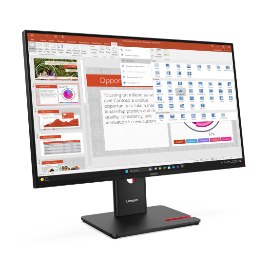 Lenovo ThinkVision T27-40 LED display 68.6 cm (27") 1920 x 1080 pixels Full HD Black Lenovo ThinkVision T27-40 LED display 68.6 cm (27") 1920 x 1080 pixels Full HD Black