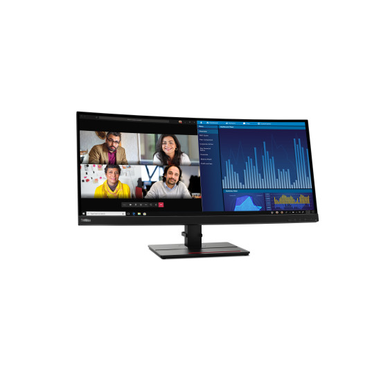 Lenovo ThinkVision P34w-20 LED display 86.7 cm (34.1") 3440 x 1440 pixels Wide Quad HD Black Lenovo ThinkVision P34w-20 LED display 86.7 cm (34.1") 3440 x 1440 pixels Wide Quad HD Black