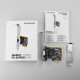 Axagon PCEE-GRF network card Internal Ethernet 1000 Mbit/s Axagon PCEE-GRF network card Internal Ethernet 1000 Mbit/s