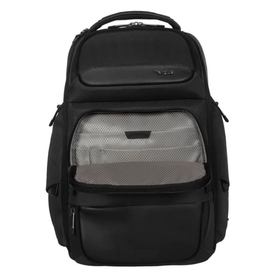 Targus HeritageLuxe backpack Travel backpack Black Polyester Targus HeritageLuxe backpack Travel backpack Black Polyester