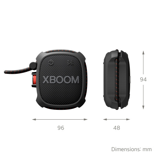 LG XBOOM Go XG2T Mono portable speaker Black 5 W LG XBOOM Go XG2T Mono portable speaker Black 5 W