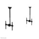 Neomounts NM-C440BLACK Monitor/TV mount ceiling 32-60" - h 56-91 cm