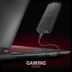 Axagon EEM2-GAM, USB-C 10Gbps - NVMe & SATA SSD GAME M.2 box, bezšroubkový SSD enclosure Black Axagon EEM2-GAM, USB-C 10Gbps - NVMe & SATA SSD GAME M.2 box, bezšroubkový SSD enclosure Black