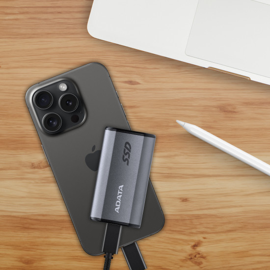 External SSD|ADATA|SE880|4TB|USB-C|Write speed 2000 MBytes/sec|Read speed 2000 MBytes/sec|AELI-SE880-4TCGY
