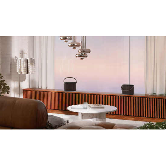Bang & Olufsen BeoSound A5 2.1 portable speaker system Beige, Silver Bang & Olufsen BeoSound A5 2.1 portable speaker system Beige, Silver