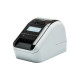 Brother QL-820NWBVMXX1 label printer Direct thermal Colour 300 x 600 DPI 176 mm/sec Wired & Wireless Ethernet LAN DK Wi-Fi Bluetooth Brother QL-820NWBVMXX1 label printer Direct thermal Colour 300 x 600 DPI 176 mm/sec Wired & Wireless Ethernet LAN DK Wi-Fi Bluetooth