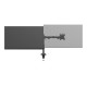 Neomounts DS60-600BL2 Monitor arm 10-32" - Quick-fix - 180°-stop
