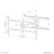 TV SET ACC WALL MOUNT/WL40-550BL18 NEOMOUNTS