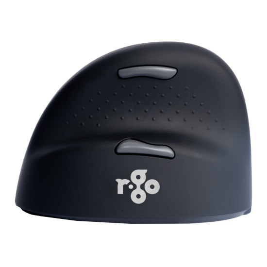 Ergonomic mouse R-Go HE Break with break software, medium (hand size 165-185 mm), left-handed, Bluetooth, black