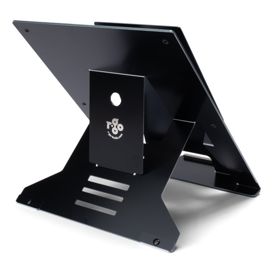 R-Go Tools Laptop stand R-Go Riser Document, ergonomic, foldable and adjustable stand with document holder, black R-Go Tools Laptop stand R-Go Riser Document, ergonomic, foldable and adjustable stand with document holder, black