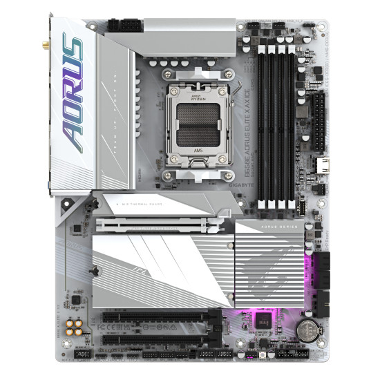 Mainboard|GIGABYTE|AMD B650|SAM5|ATX|Memory DDR5|2xPCI-Express 3.0 16x|1xPCI-Express 5.0 16x|3xM.2|1xHDMI|1xDisplayPort|2xUSB 2.0|5xUSB 3.2 type B|2xUSB 3.2|1xUSB-C|1xRJ45|3xAudio port|B650EAELITEXICE1.1 Mainboard|GIGABYTE|AMD B650|SAM5|ATX|Memory DDR5|2xPCI-Express 3.0 16x|1xPCI-Express 5.0 16x|3xM.2|1xHDMI|1xDisplayPort|2xUSB 2.0|5xUSB 3.2 type B|2xUSB 3.2|1xUSB-C|1xRJ45|3xAudio port|B650EAELITEXICE1.1