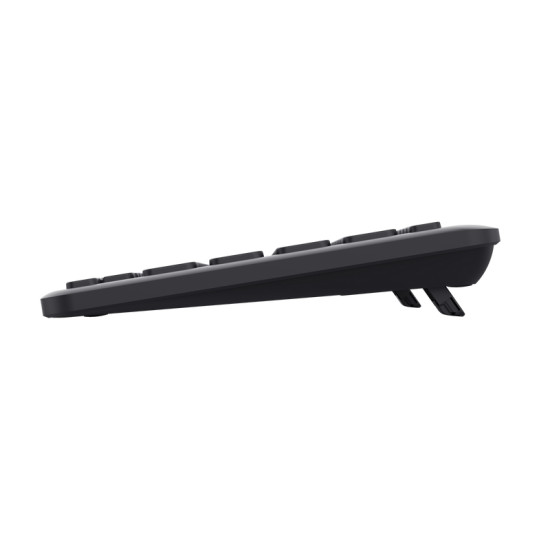 Trust Lyra keyboard Universal RF Wireless + Bluetooth QWERTY US English Black Trust Lyra keyboard Universal RF Wireless + Bluetooth QWERTY US English Black