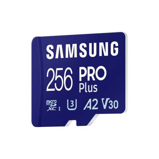 MEMORY MICRO SDXC PRO+ 256GB/W/READER MB-MD256SB/WW SAMSUNG MEMORY MICRO SDXC PRO+ 256GB/W/READER MB-MD256SB/WW SAMSUNG