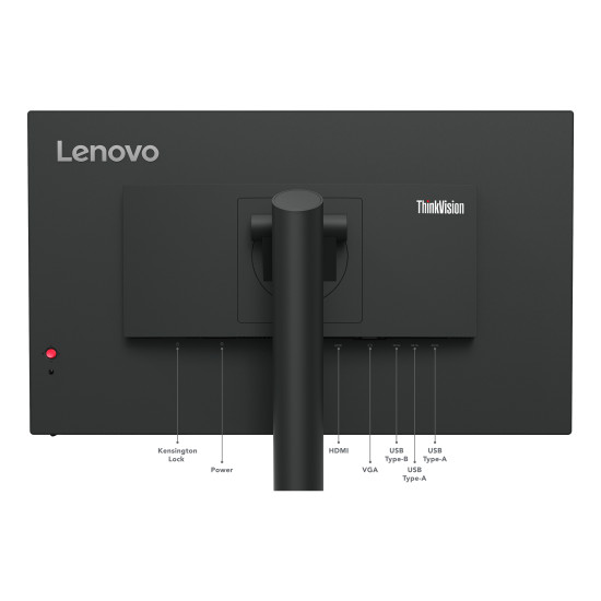 Lenovo ThinkVision T24i-30 LED display 60.5 cm (23.8") 1920 x 1080 pixels Full HD Black Lenovo ThinkVision T24i-30 LED display 60.5 cm (23.8") 1920 x 1080 pixels Full HD Black