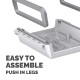 Fellowes Computer Monitor Stand with 3 Height Adjustments - Breyta Monitor Riser with Cable Management - Ergonomic Adjustable Monitor Stand for Computers - Max Weight 15KG - White Fellowes Computer Monitor Stand with 3 Height Adjustments - Breyta Monitor Riser with Cable Management - Ergonomic Adjustable Monitor Stand for Computers - Max Weight 15KG - White