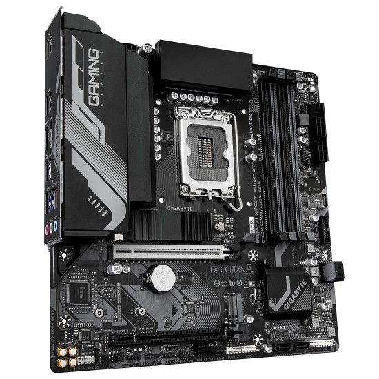 B760M GAMING X DDR4 GEN5 Motherboard - Supports 14th Gen. Intel Core CPUs, 8+1+1 phases VRM, up to 3200MHz DDR4, 2xPCIe 4.0 M.2, 2.5 GbE LAN, USB 3.2 Gen 1