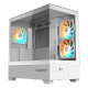 C201 PANORAMIC ICE PC Case - Mid Tower, m-ATX, 360mm radiator support, 3 Pre-installed Fans, USB 3.0, Support RGB Fusion C201 PANORAMIC ICE PC Case - Mid Tower, m-ATX, 360mm radiator support, 3 Pre-installed Fans, USB 3.0, Support RGB Fusion