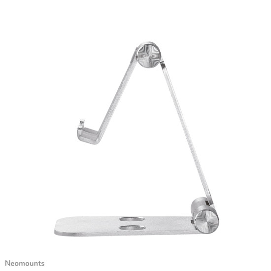 NEWSTAR PHONE DESK STAND (SUITED FOR PHONES UP TO 10"), SILVER