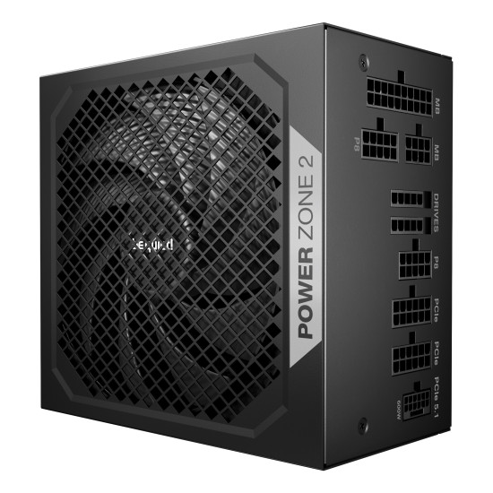 be quiet! POWER ZONE 2 750W power supply unit 20+4 pin ATX ATX Black be quiet! POWER ZONE 2 750W power supply unit 20+4 pin ATX ATX Black