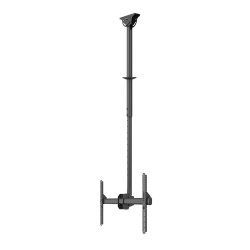 Neomounts CL35-440BL16L Monitor/TV mount ceiling 37-70" - h 106-156 cm