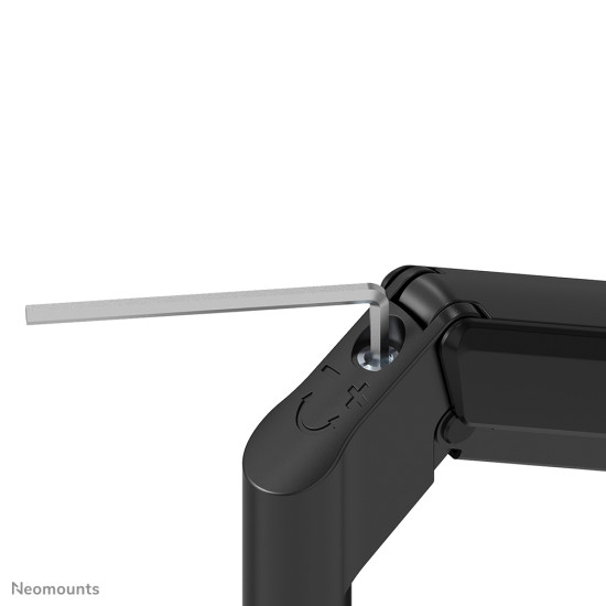 Neomounts DS70-810BL1 Monitor arm 17-32" - gas spring - space saving - 180°-stop Neomounts DS70-810BL1 Monitor arm 17-32" - gas spring - space saving - 180°-stop