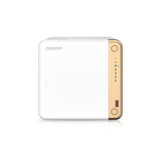 QNAP TS-462-4G NAS/storage server Tower Intel® Celeron® N4505 4 GB DDR4 0 TB QNAP QTS White QNAP TS-462-4G NAS/storage server Tower Intel® Celeron® N4505 4 GB DDR4 0 TB QNAP QTS White